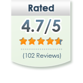 Rated 4.7 stars out of 102 reviews